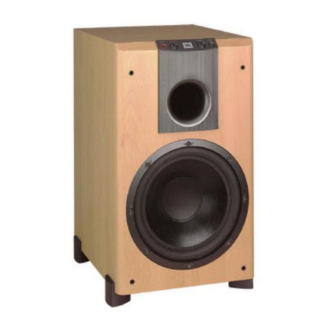 JBL LX 2000 center User manual