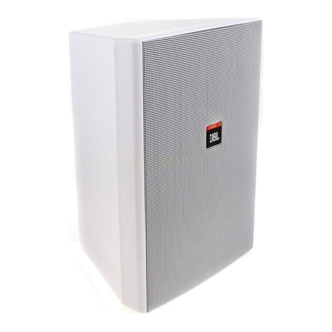 JBL Control Control 28 User manual