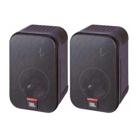 JBL CONTROL 1XTREME User manual