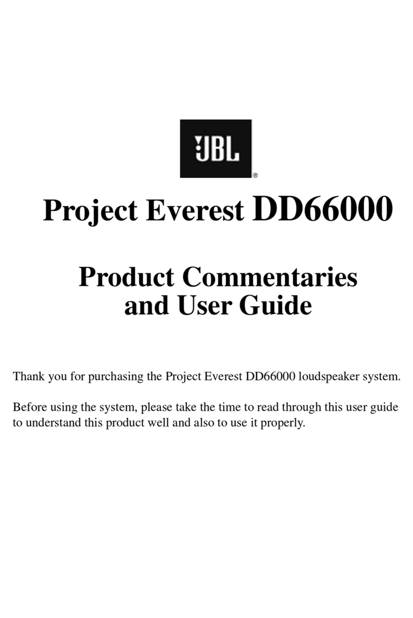 JBL Project EVEREST DD66000 user guide