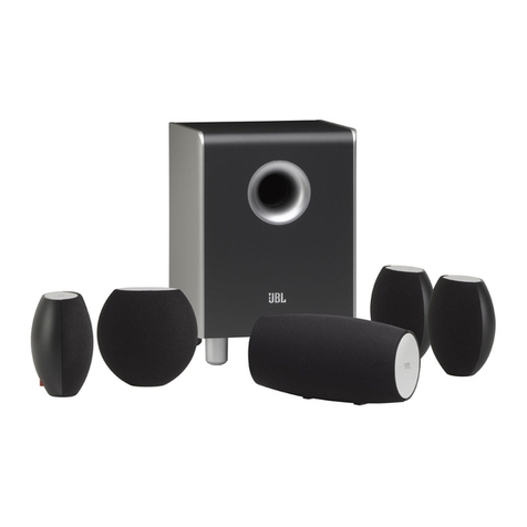 JBL CS460 User manual