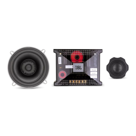 JBL 408GTI User manual