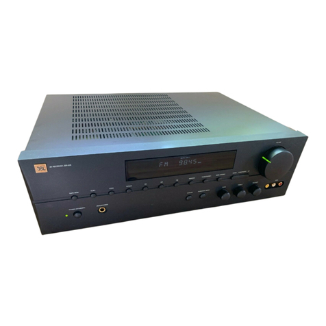 JBL JSR 635 owner's manual