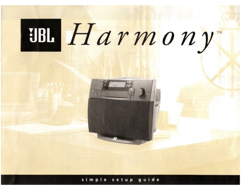 JBL HARMONY User manual