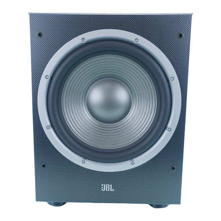 JBL Venue SUB12 User manual
