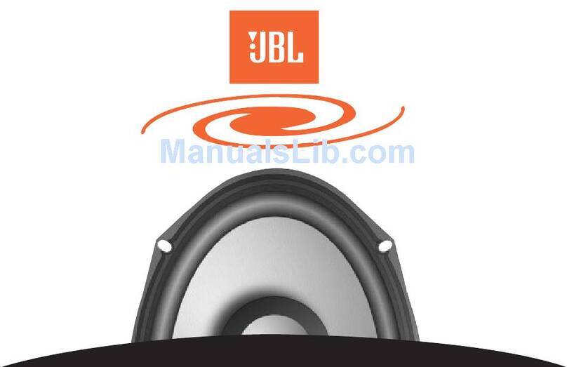 JBL Decade DS40 instruction manual