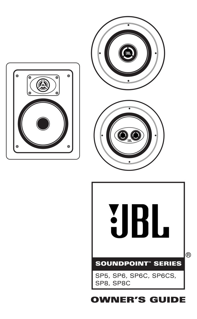 JBL SoundPoint SP5 owner's guide