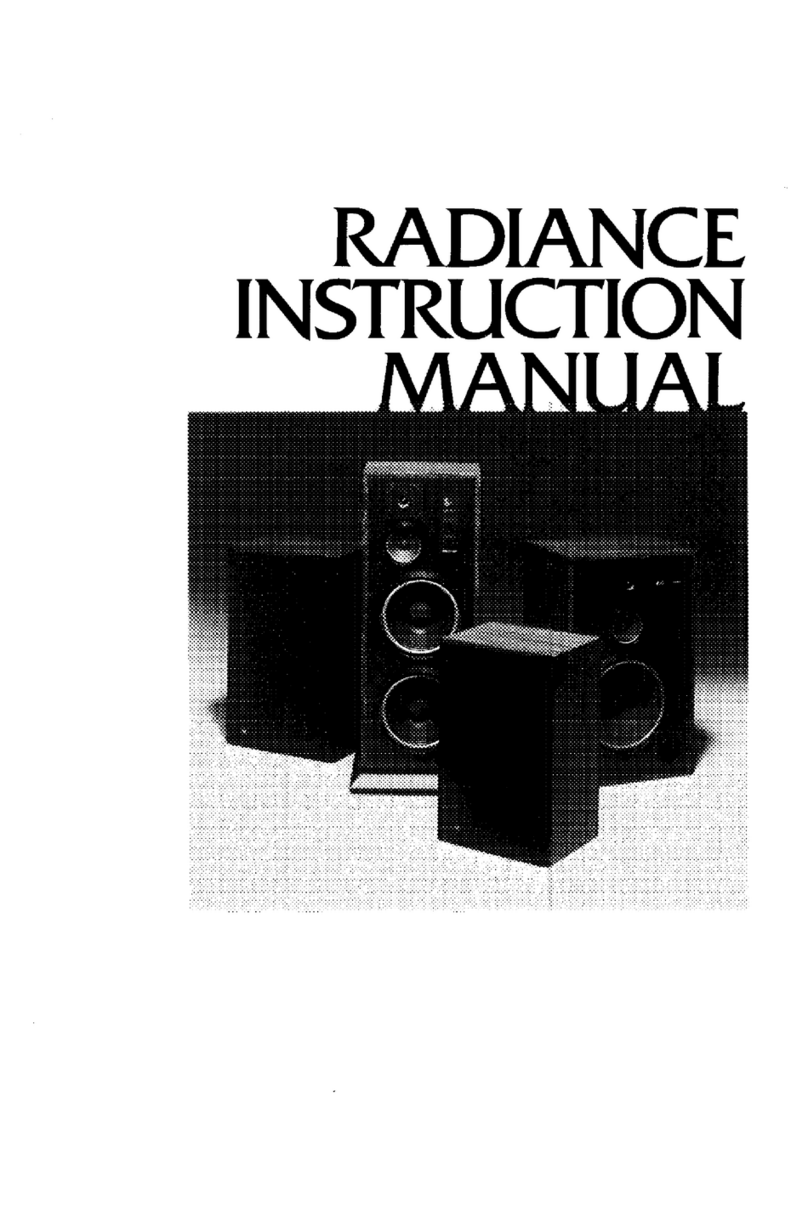JBL R123 User manual