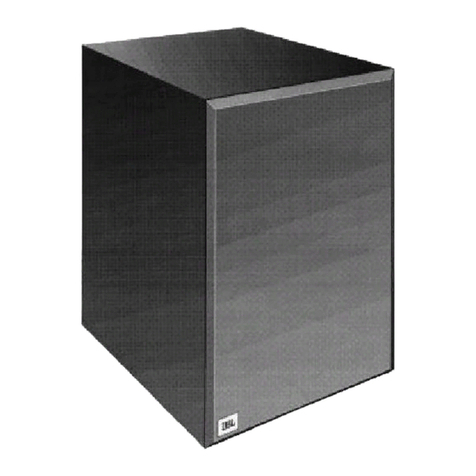 JBL G SUB 10 User manual