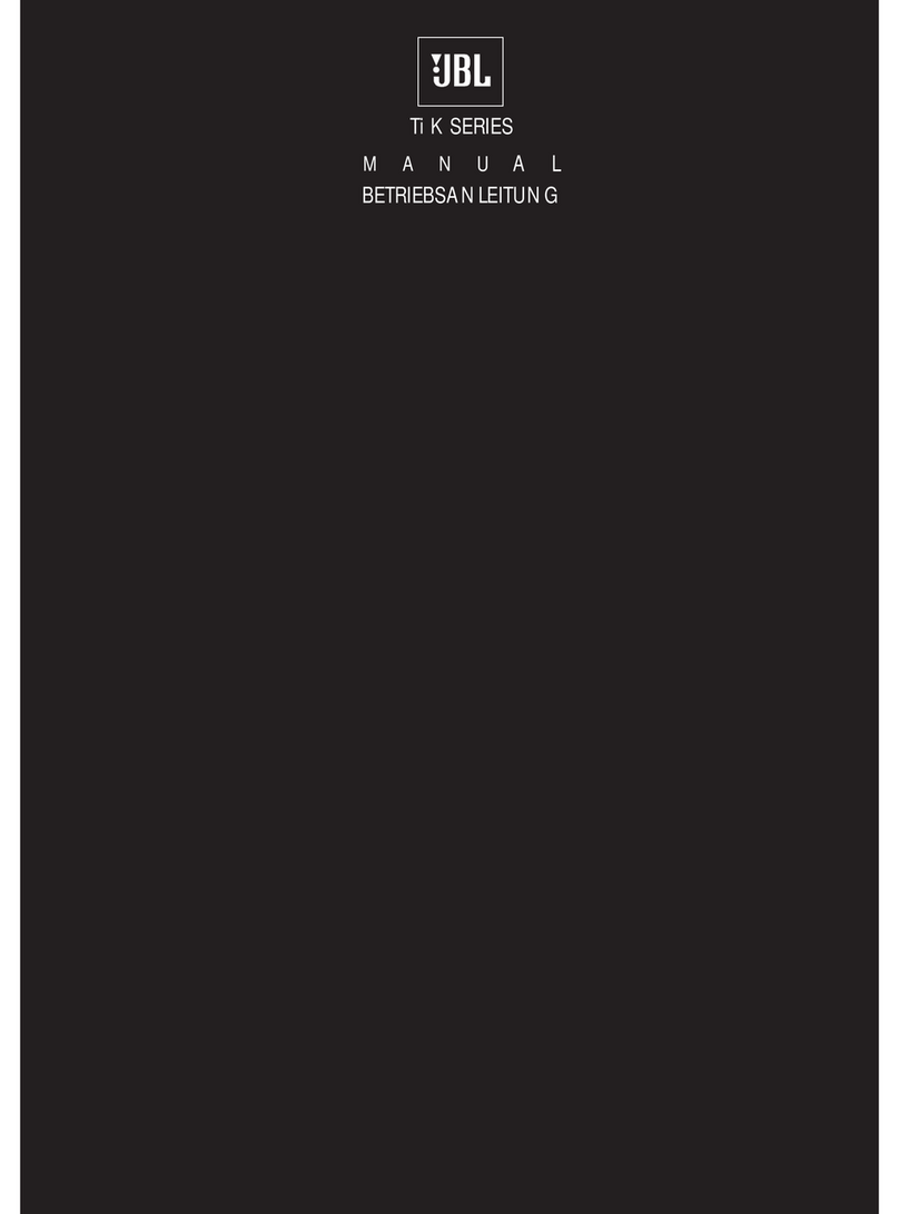 JBL Ti10K instruction manual