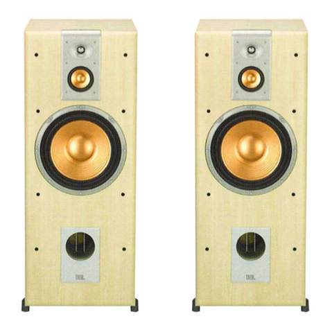 JBL Studio S26 owner's manual