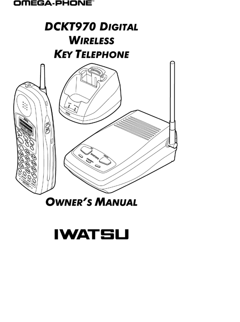 Iwatsu DCKT970 owner's manual