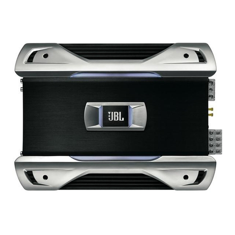 JBL Grand Touring Series GTO504 owner's manual