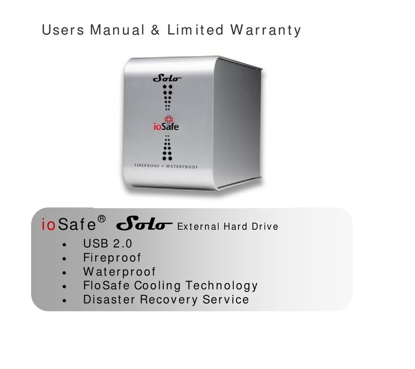 ioSafe Solo 1TB User manual