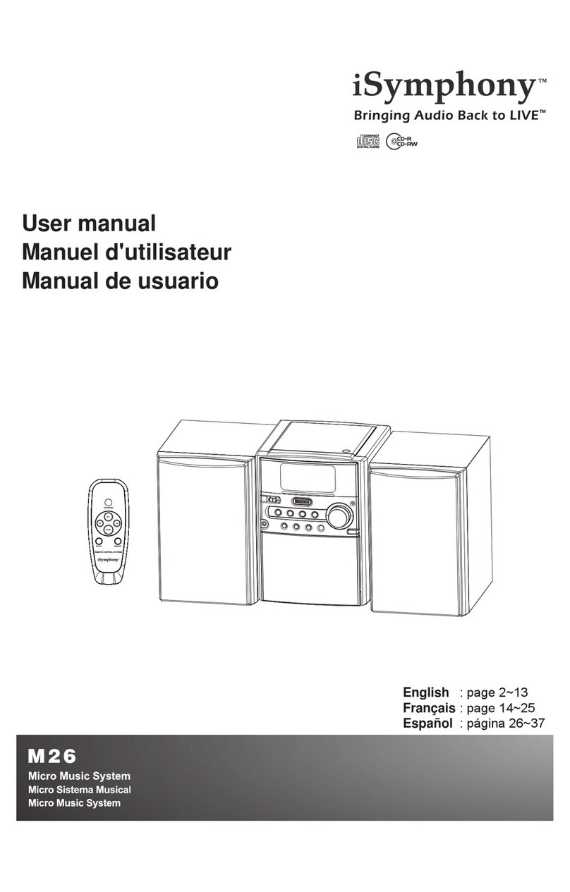 iSymphony M26 User manual