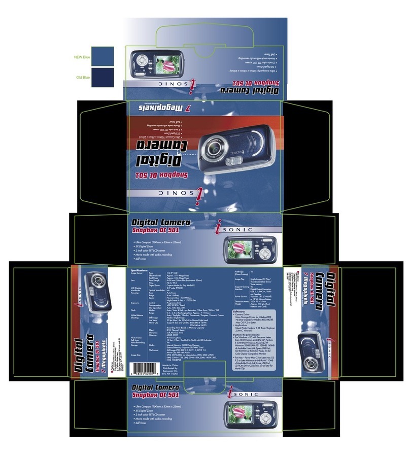 iSonic Snapbox DC-501 user guide