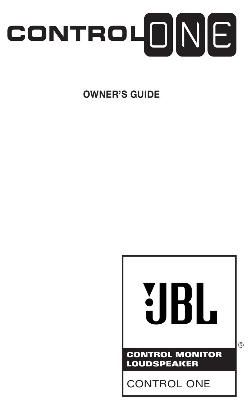 JBL Control One owner's guide