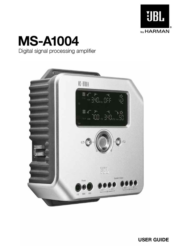 JBL MS-A1004 User manual