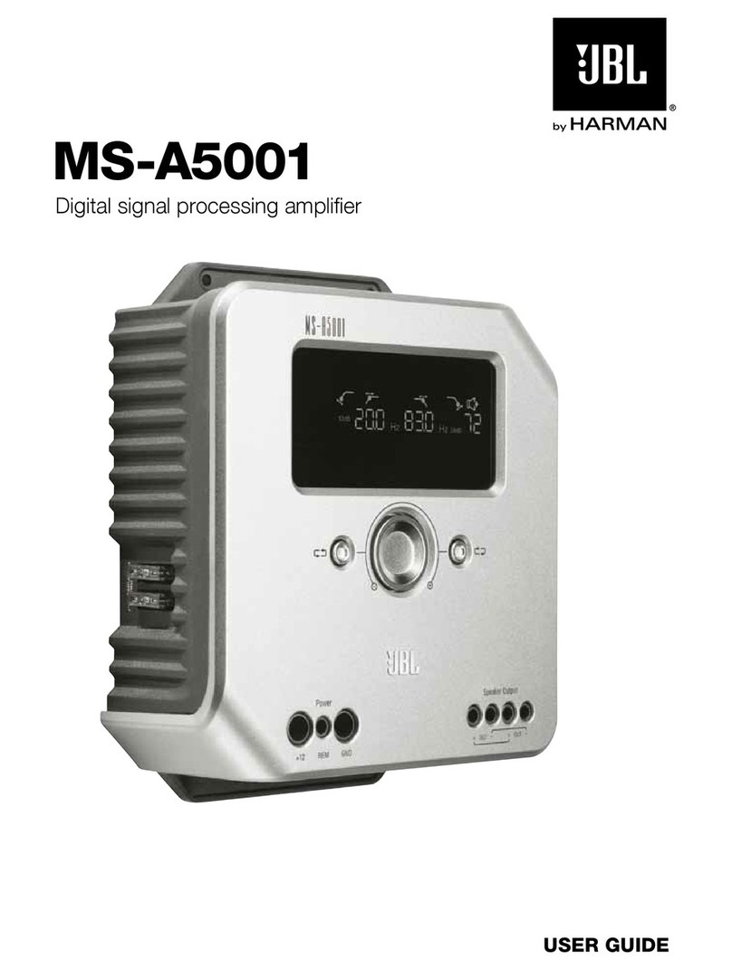 JBL MS-A5001 User manual