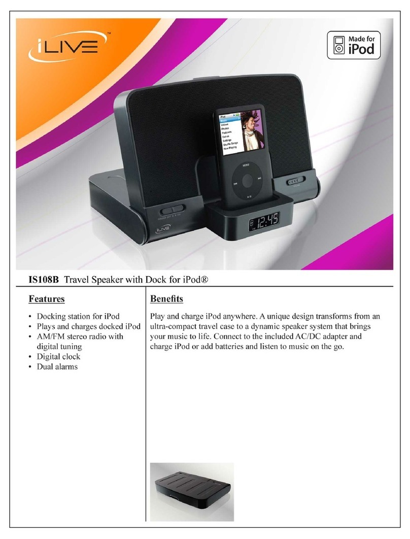 iLive IS108B Specifications
