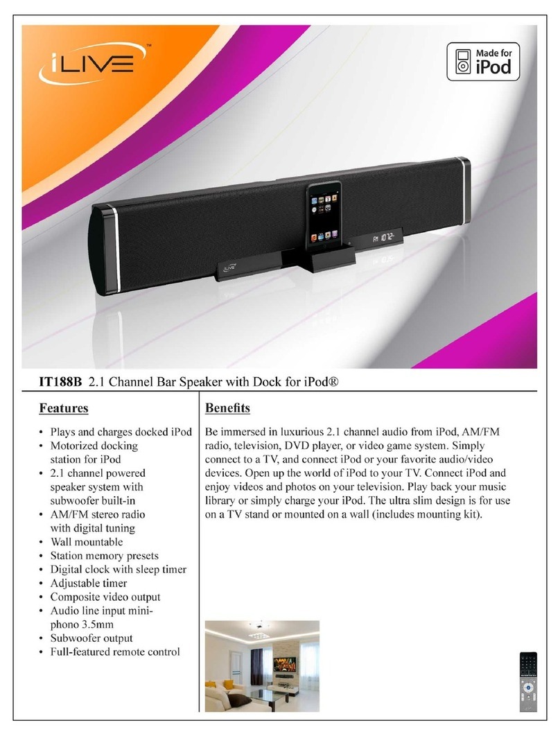 iLive IT188B User manual
