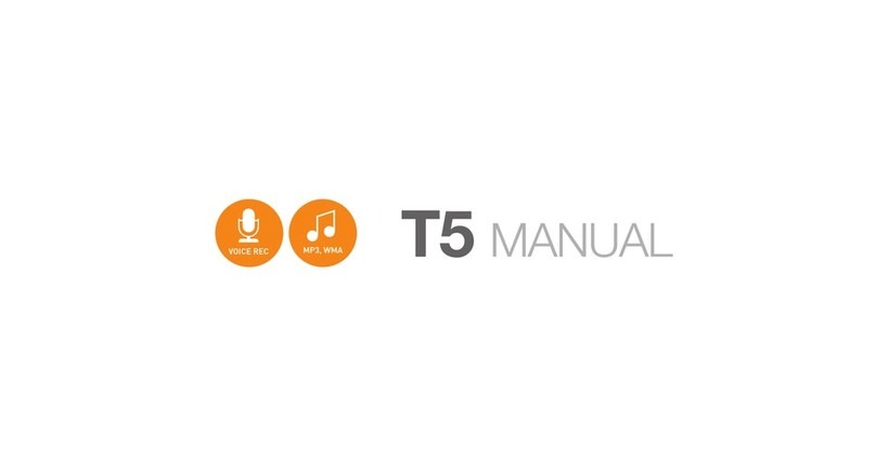 IRiver T5 2GB User manual