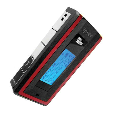 IRiver T20 1GB user guide