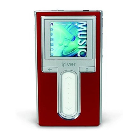 IRiver H10 5GB User manual