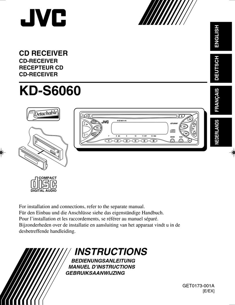 JVC KD-S6060EU User manual