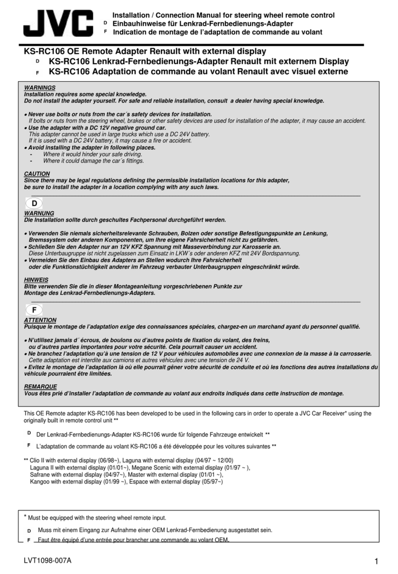JVC KS-RC106 Guide