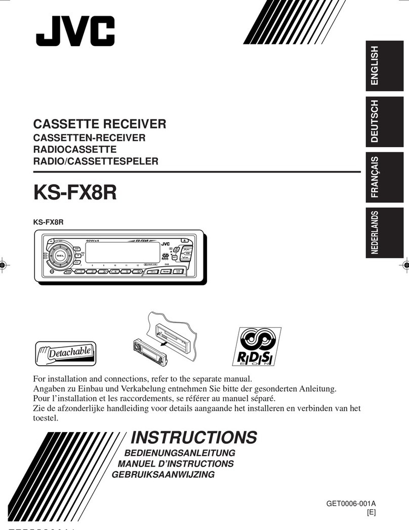 JVC KS-FX8RE User manual