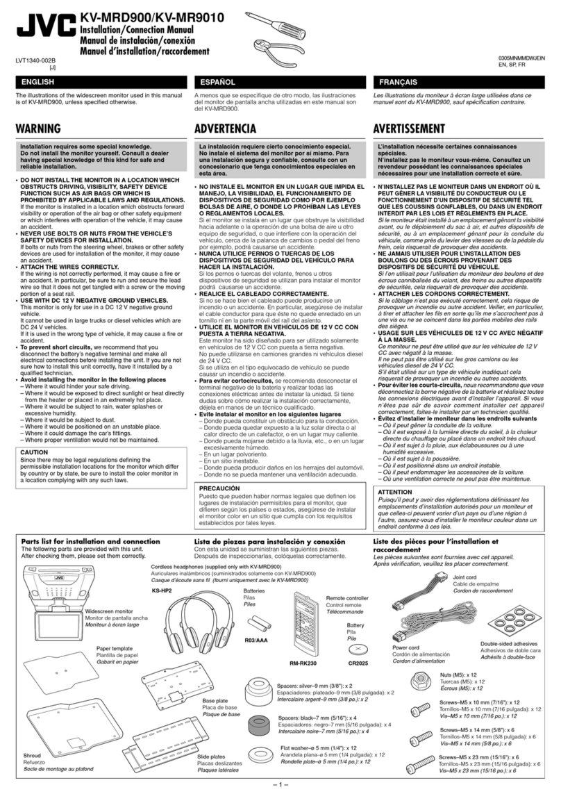JVC KV-MRD900A Guide