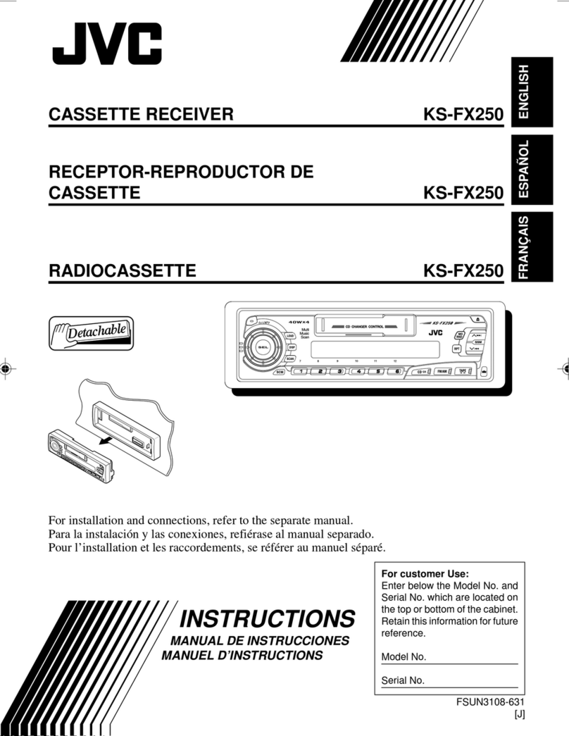 JVC KS-FX250J User manual