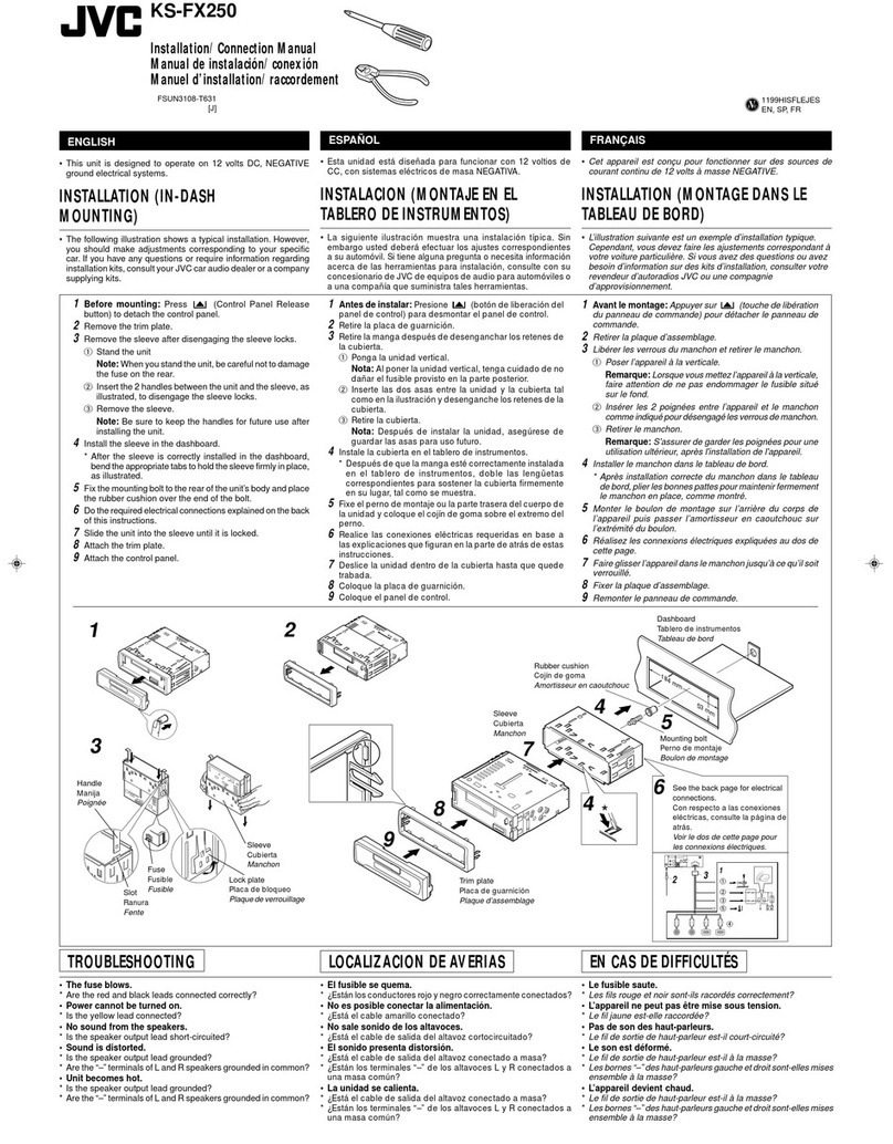 JVC KS-FX250J Guide