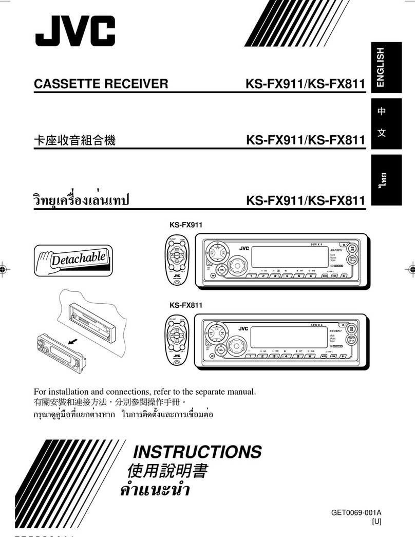 JVC KS-FX811U instructions