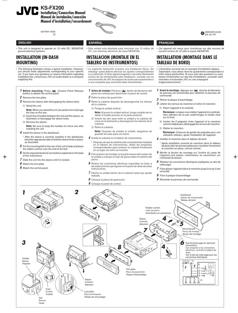 JVC KS-FX200J Guide