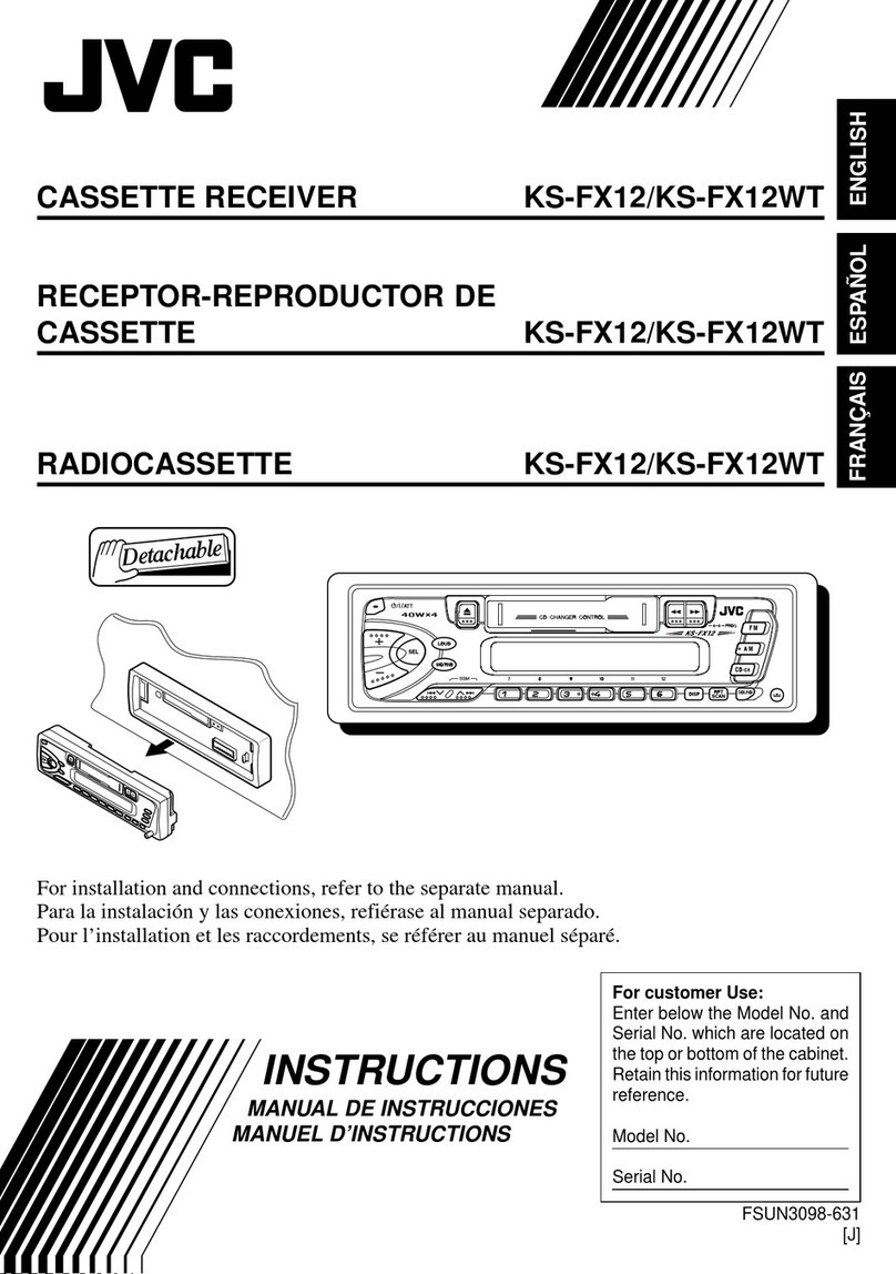 JVC KS-FX12J User manual