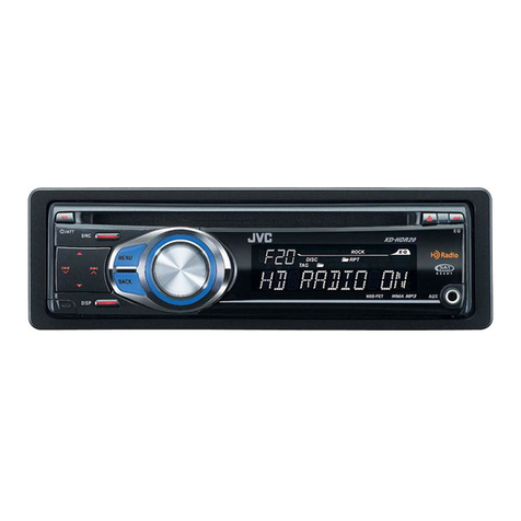 JVC KD-HDR20 User manual