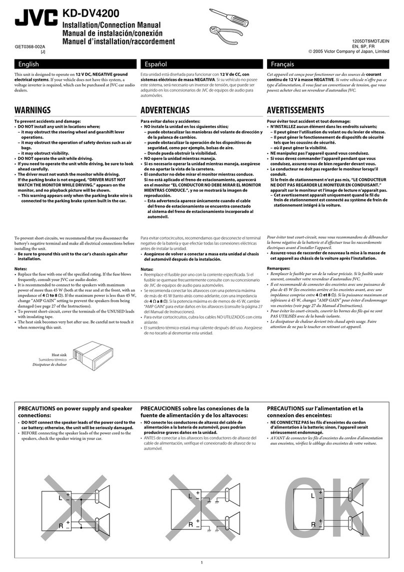 JVC KD-DV4200J Guide