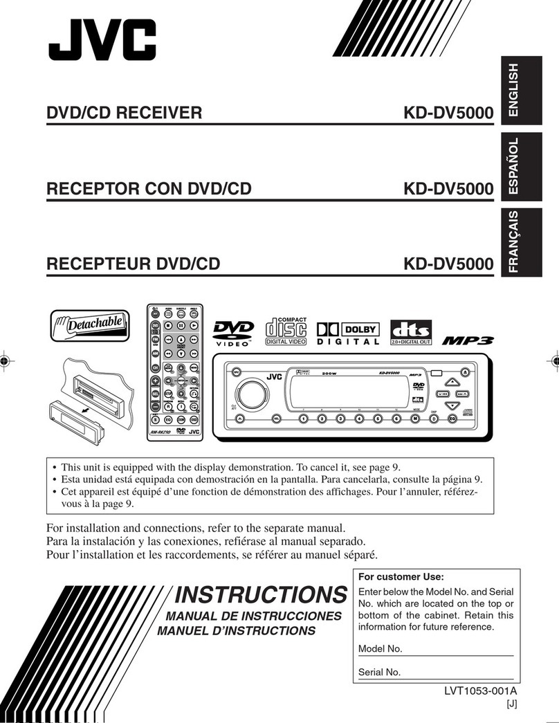 JVC KD-DV5000 User manual