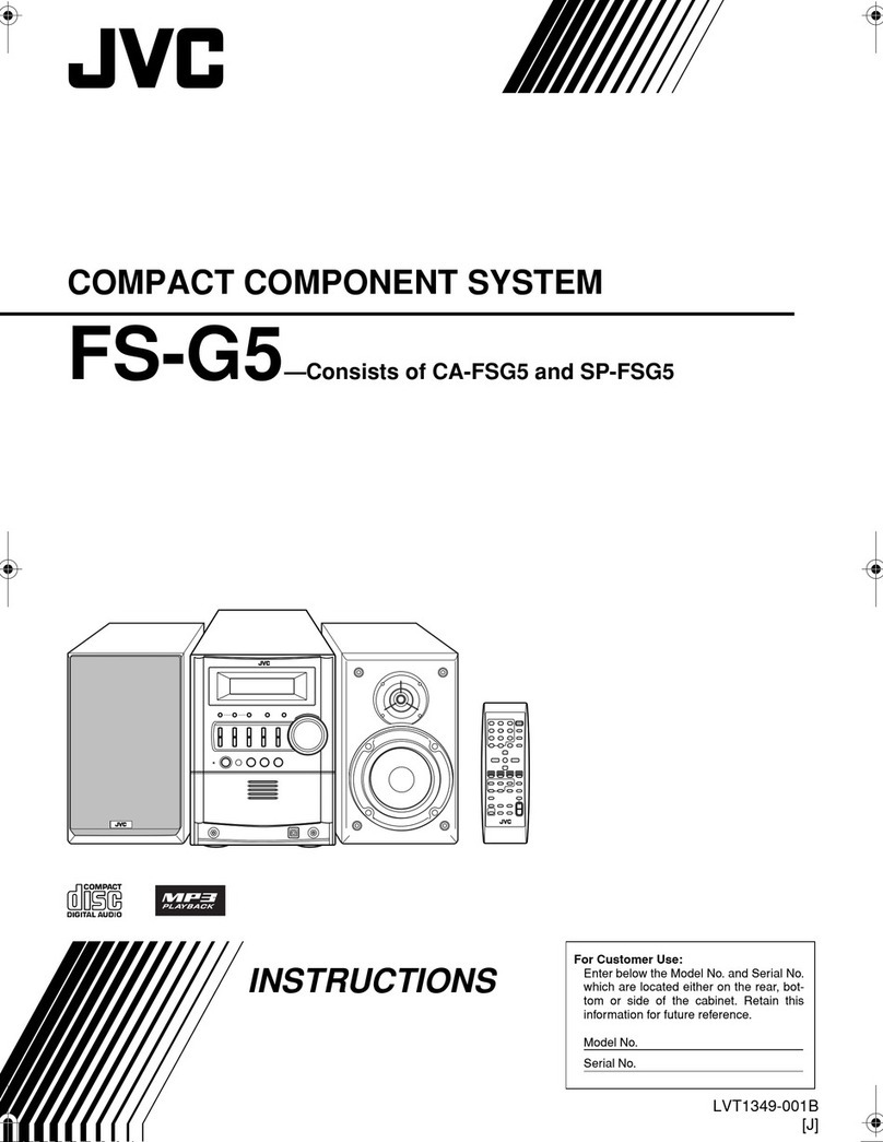 JVC FS-G5J User manual