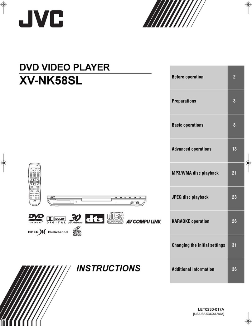 JVC XV-NK58SL User manual