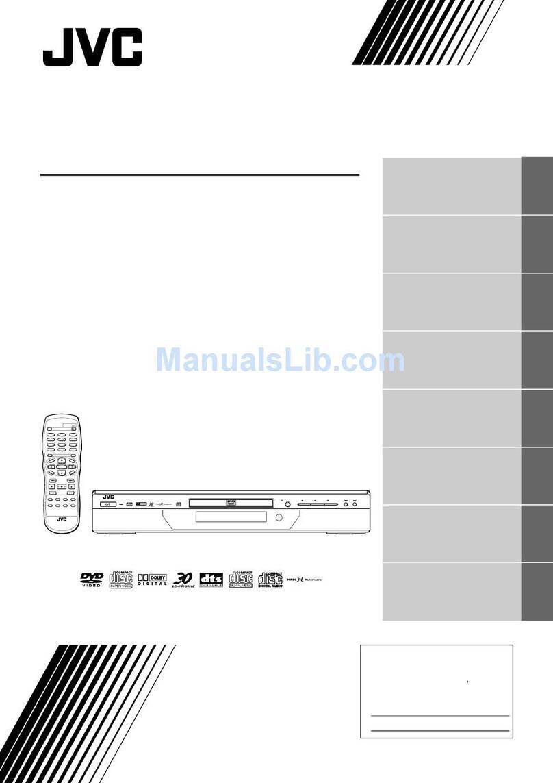 JVC XV-S300BKB User manual