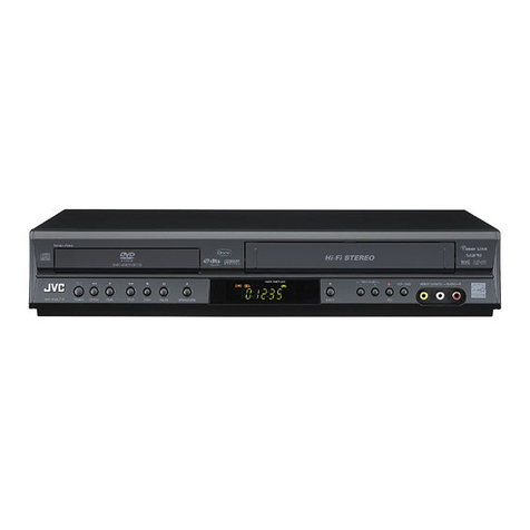 JVC HRXVC14B - DVD/VCR User manual