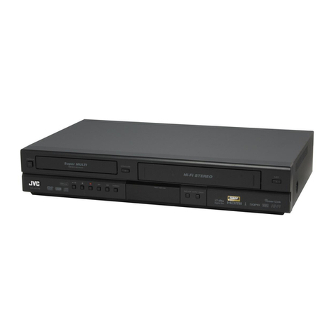 JVC DR MV79B - DVDr/ VCR Combo User manual
