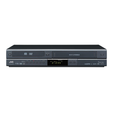 JVC DRMV77S - DVDr/ VCR Combo User manual