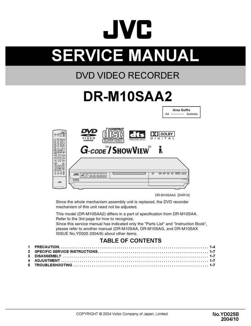 JVC DR-M10SAA2 User manual