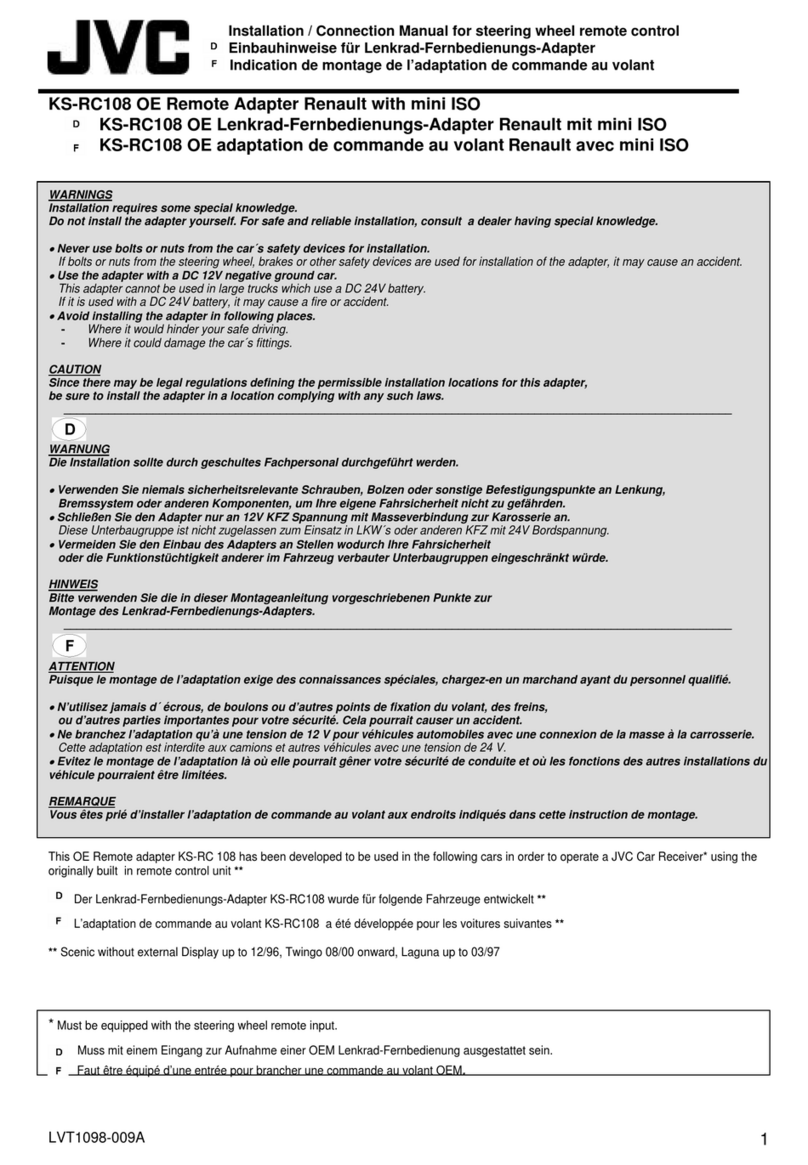 JVC KS-RC108 Guide