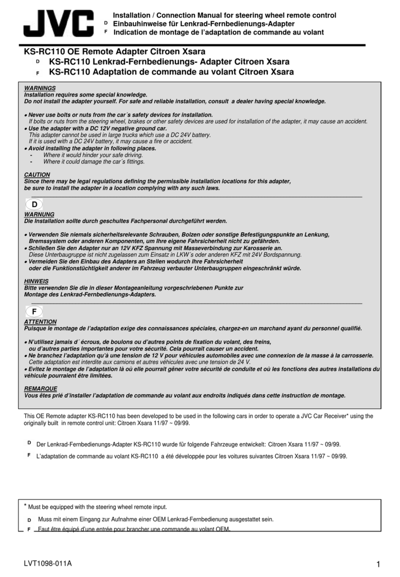 JVC KS-RC110 Guide