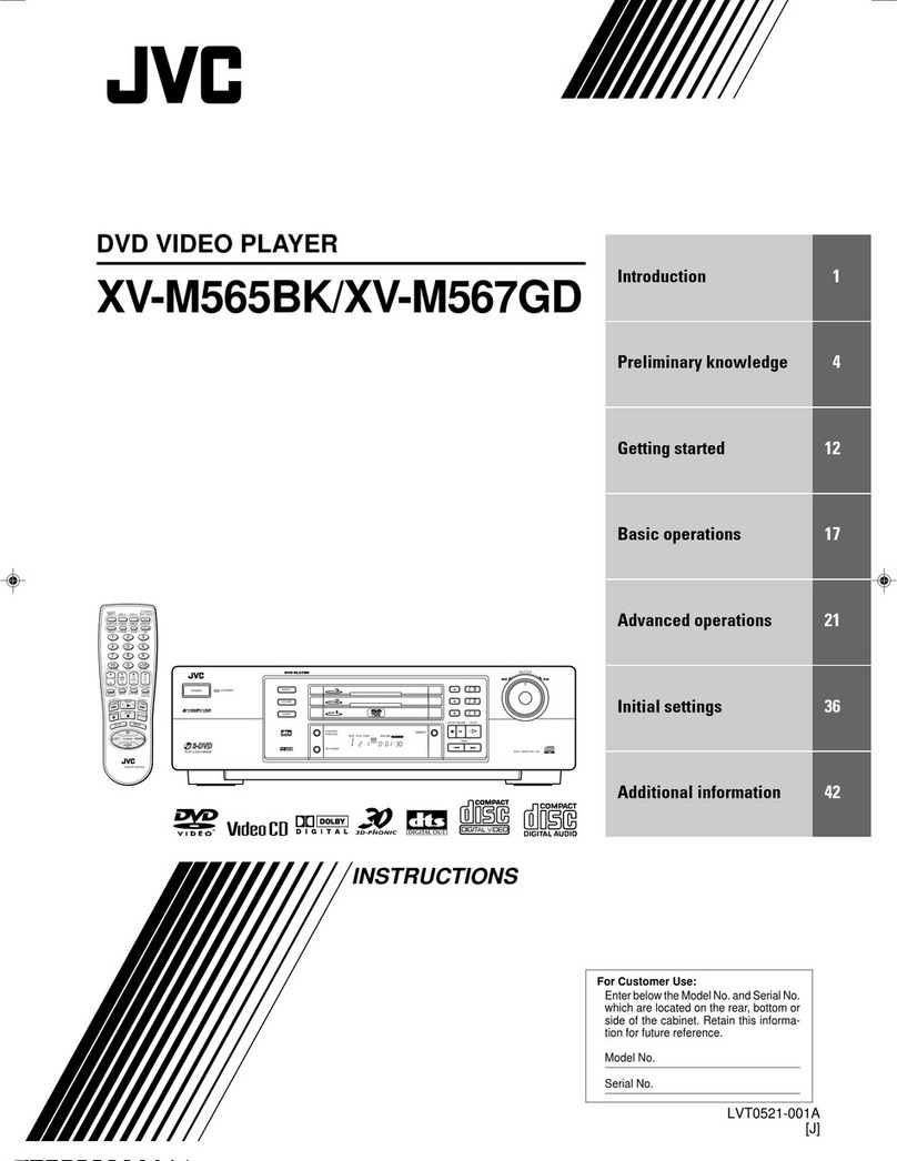 JVC XV-M565BKJ User manual